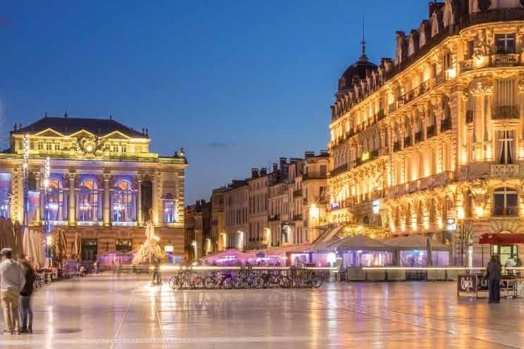 Apartamento Studio Au Coeur Historique De Montpellier, 2 Personnes & Wifi Exterior foto